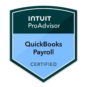 QuickBooks Online Payroll Certification badge